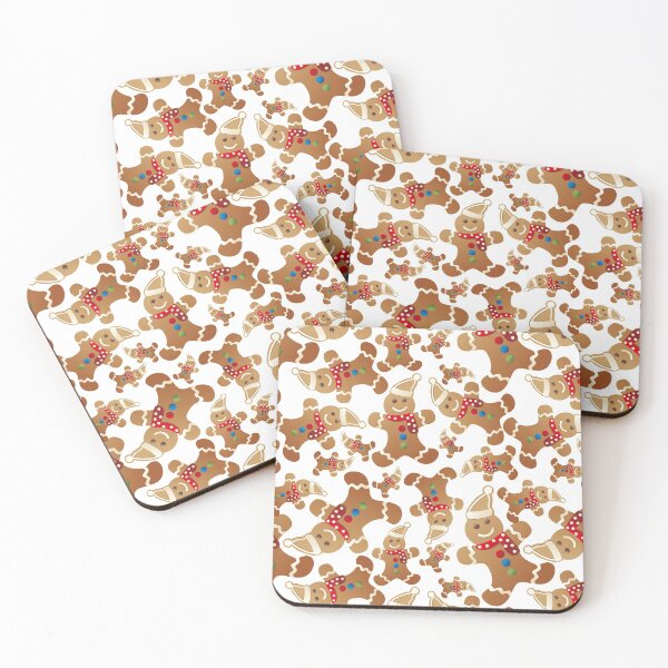Item preview, Gingerbread Christmas seamless pattern  designed and sold by natropycals.