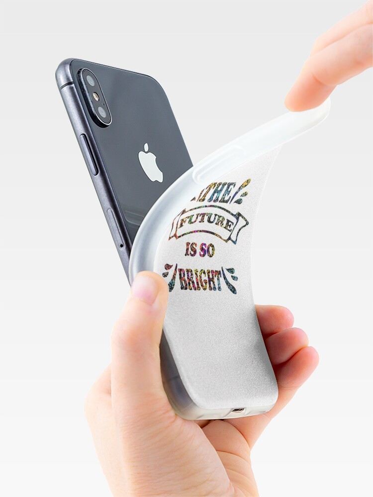 Discover the future is so bright  iPhone Case