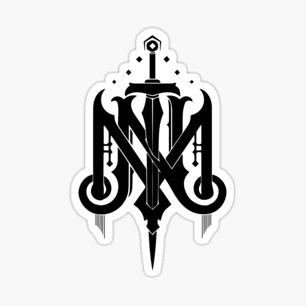 Mighty Nein Logo Sticker