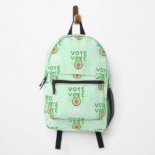 Item preview, Vote Green Avocado Gradient kawaii artwork designed and sold by CreatedbyJR.