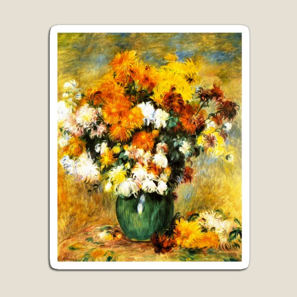 Item preview, Pierre-Auguste Renoir - Bouquet of Chrysanthemums designed and sold by wordpower900.