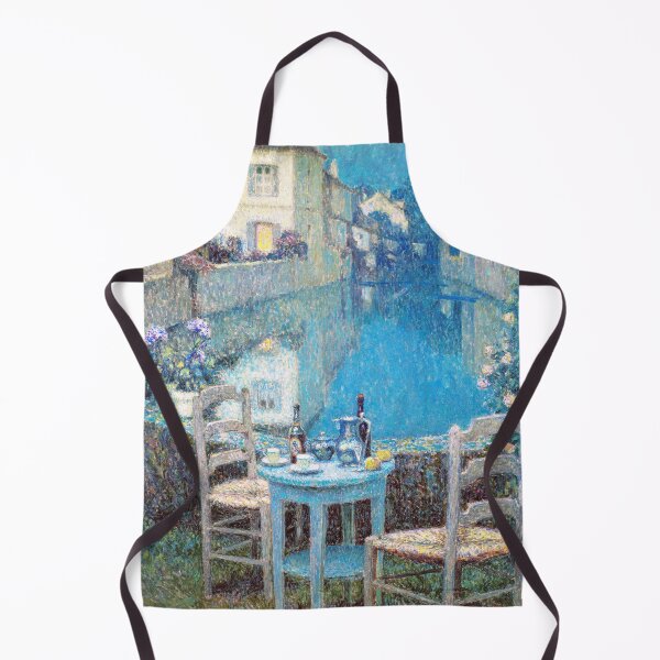 Item preview, Henri Le Sidaner - Small Table in Evening Dusk (new color editing) designed and sold by DejaVuStudio.