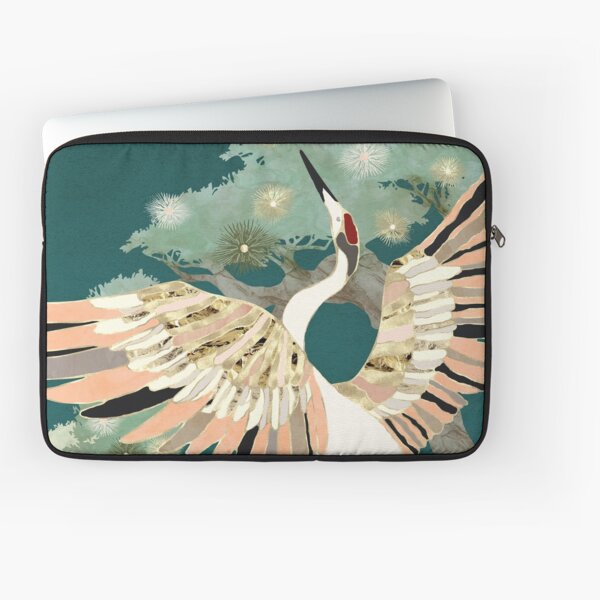 Golden Crane Laptop Sleeve