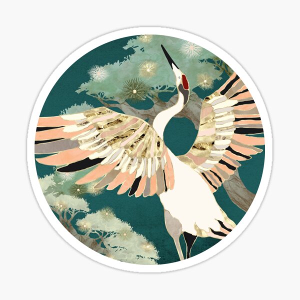 Item preview, Golden Crane designed and sold by spacefrogdesign.