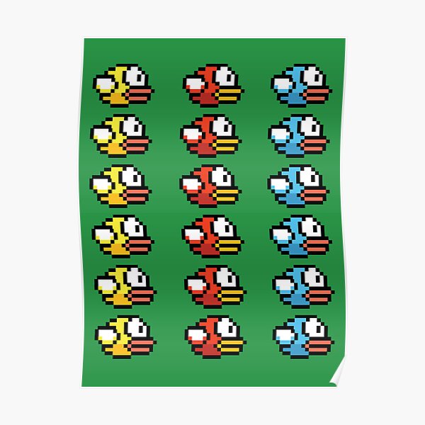 Flappy Wall Art | Redbubble