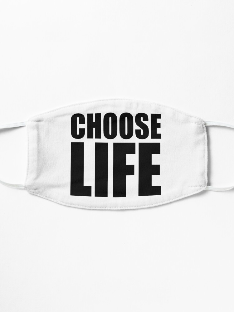 Alternate view of NDVH Choose Life Mask