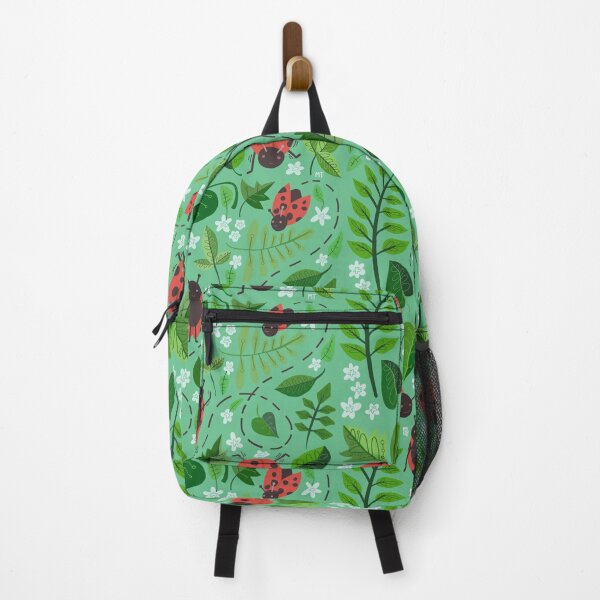 Item preview, Ladybug and leaf illustration/print designed and sold by MegzThornton.