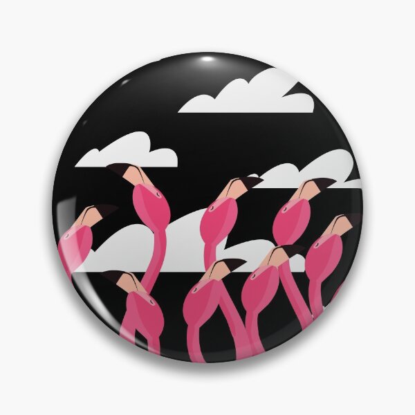 Item preview, FLIM FLAM PINK FLAMINGOS  designed and sold by garhoud.