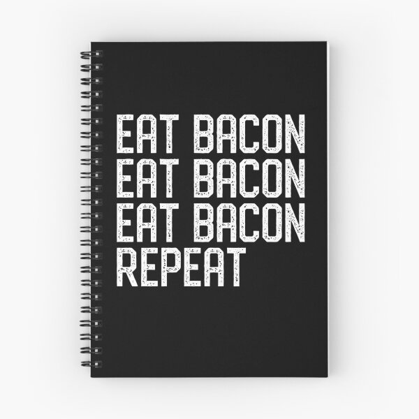 Item preview, Eat bacon, eat bacon, repeat designed and sold by EnjoyMyTees.