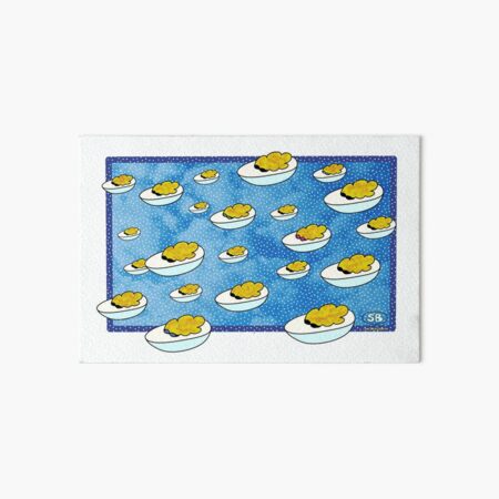 Parade of Devilled Eggs Art Board Print