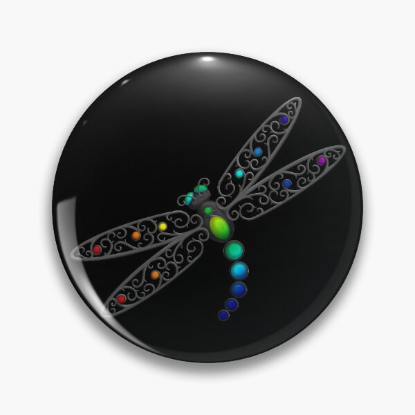 Item preview, Rainbow Dragonfly designed and sold by Katrina Montgomery.