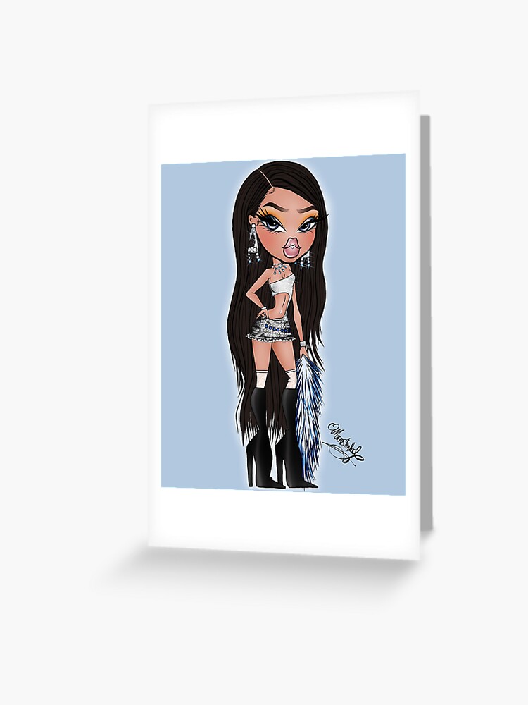 Bratz Strut It Jade - Drawing by Monsterlool  Greeting Card for Sale by  Monsterlool