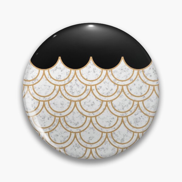 Item preview, Modern minimalist black white gold abstract designed and sold by Identity Club Co.