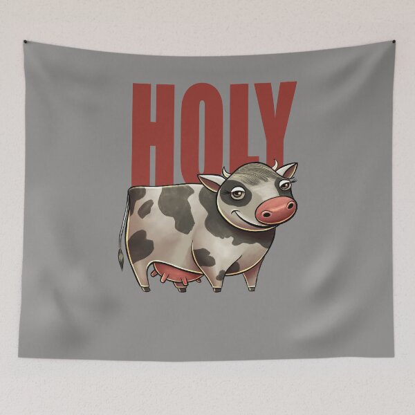 Item preview, Holy Cow Cute Illustration  designed and sold by basselelkadi.