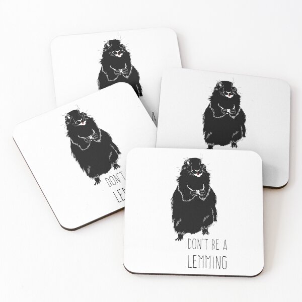 Item preview, Advice from a Lemming: Don’t Be A Lemming designed and sold by WokenIris.