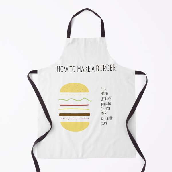 Item preview, How to make a burger digital design designed and sold by printinglife.