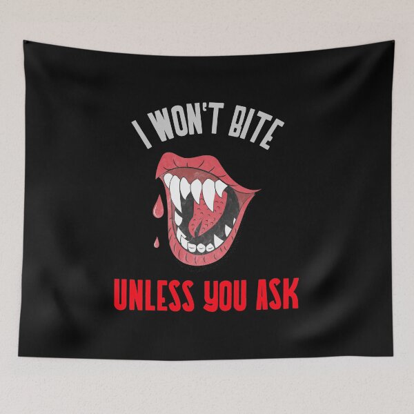 Item preview, I Won't Bite designed and sold by getzjason.