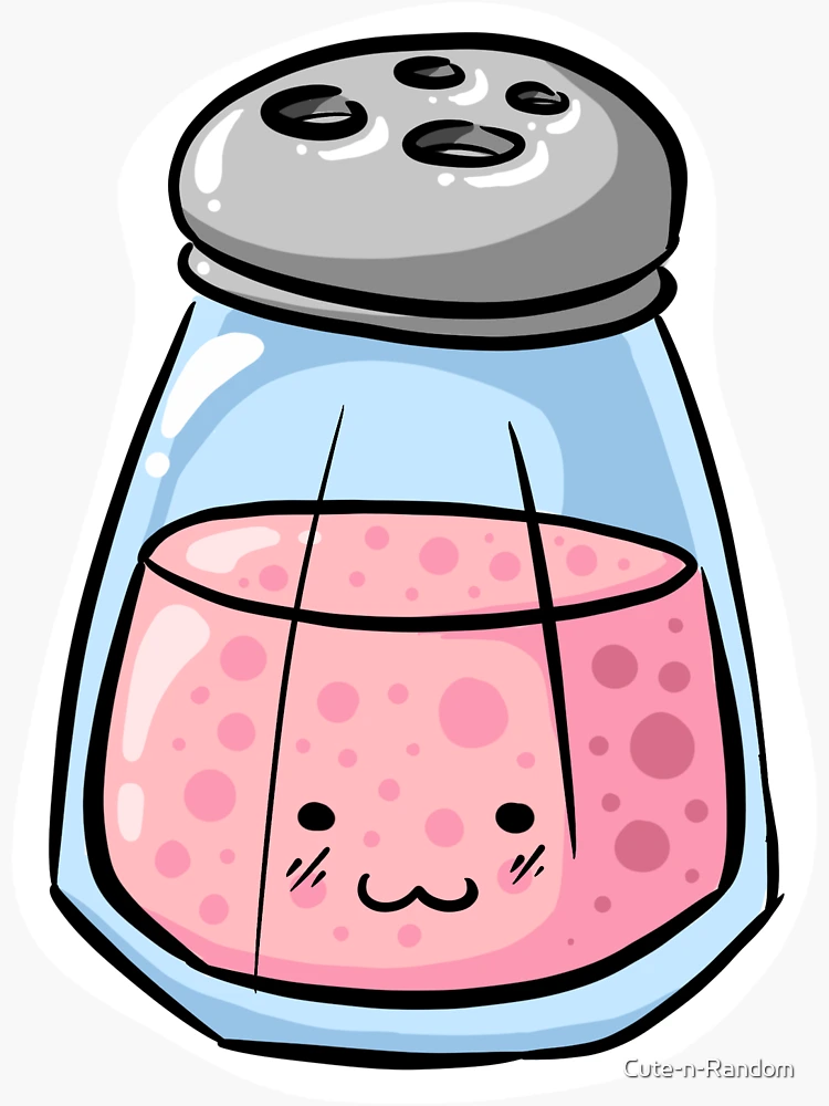 Doodle salt shaker  Salt shaker, Salt, Doodles