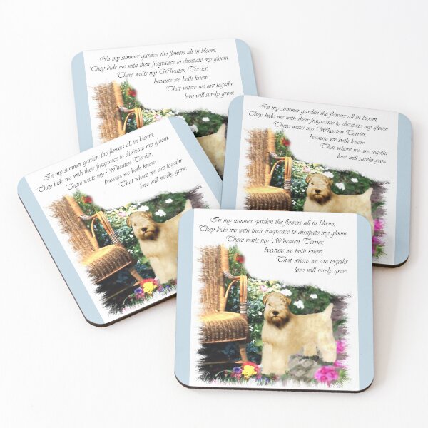 Item preview, Soft Coated Wheaten Terrier Lovers Art Gifts designed and sold by springdaleshops.