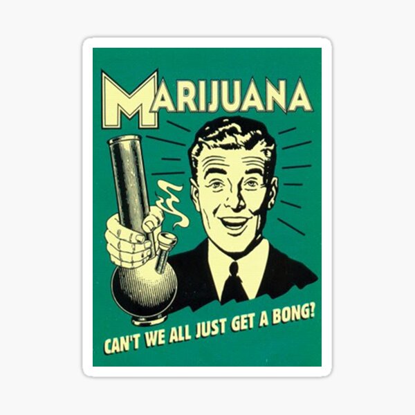 Item preview, Get a Bong 60's Style designed and sold by username666.