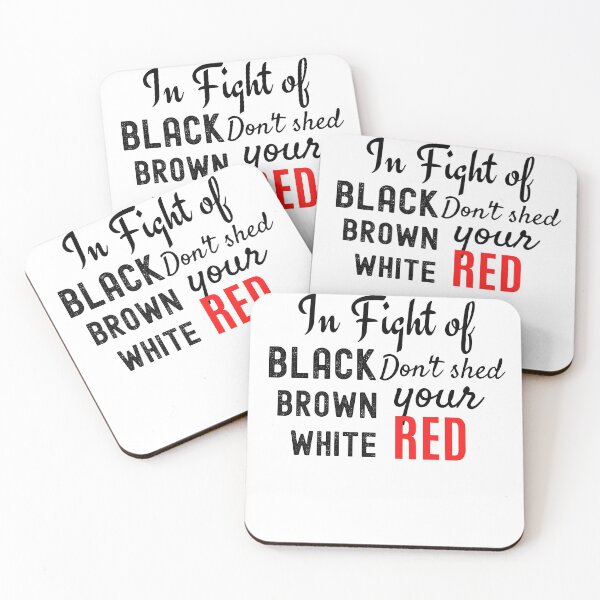 Item preview, Black Lives Matter: Color Is Just Color, Inside We Are All Red designed and sold by SAVWIS.