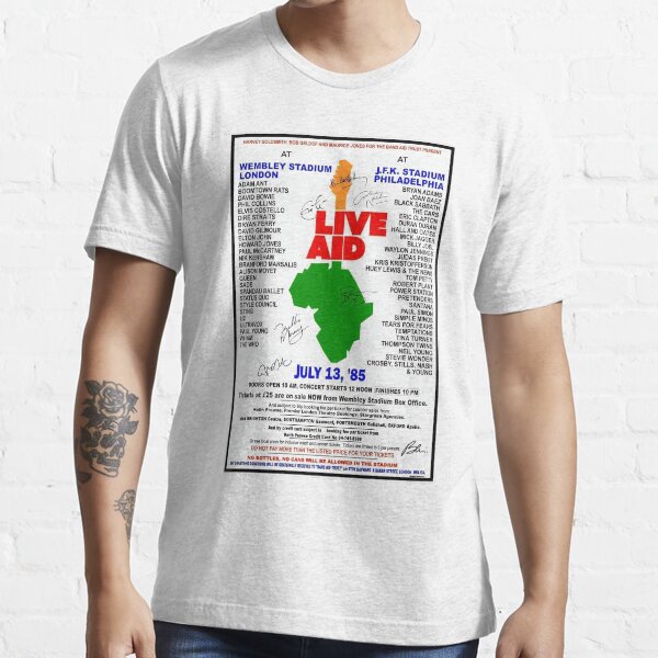 t shirt live aid