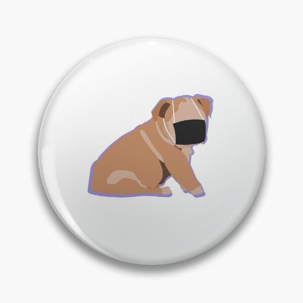 Item preview, Masked Bulldog with Purple Background designed and sold by gaf1852.