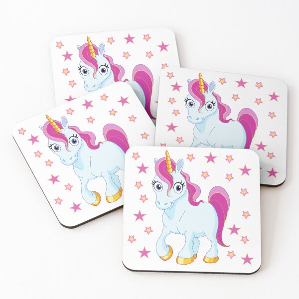 Item preview, Unicorn with Stars designed and sold by SunnyDesignsCo.