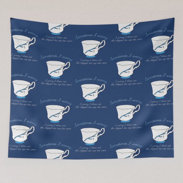 Item preview, Belle's Chipped Cup designed and sold by rainilyahead.