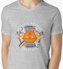 Glottis Custom Choppers Men's V-Neck T-Shirt