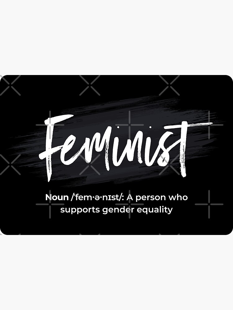 Intersectional Feminist Lettering Feminism Definition Sticker By Avantgirl Redbubble 0193