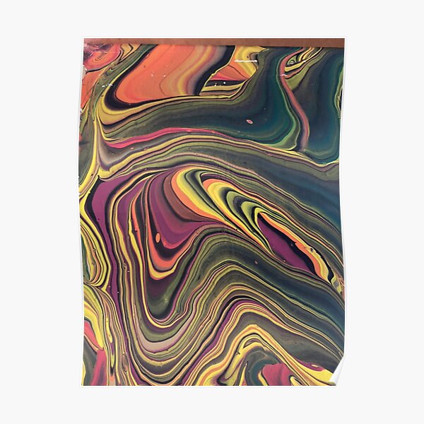 Abstract Colors Poster