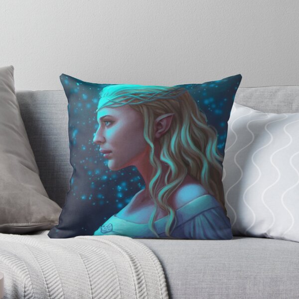 Galadriel Throw Pillow