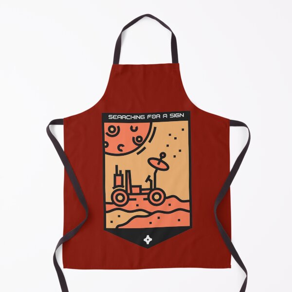 Item preview, Searching For a Sign in the Space Funny Illustration designed and sold by d1mology.