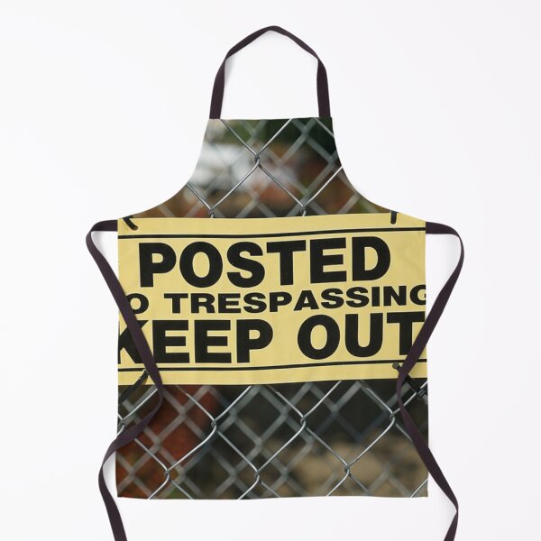 Item preview, No Trespassing Keep Out designed and sold by Slinky-Reebs.