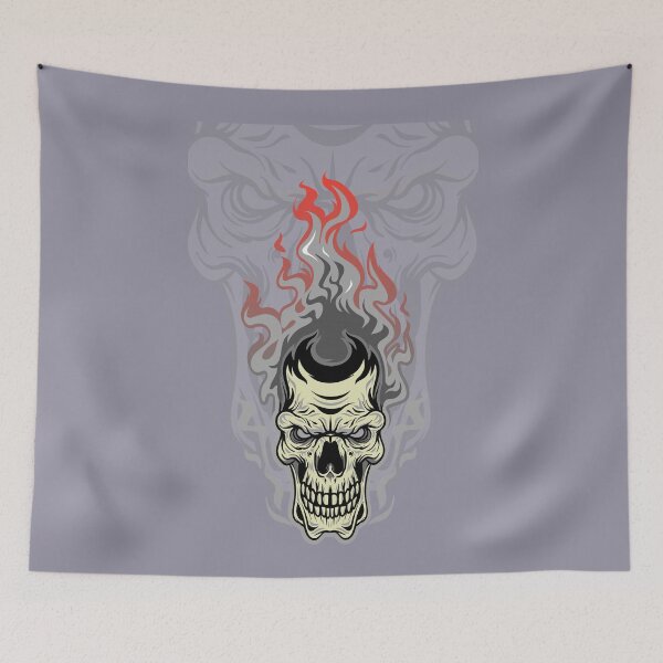 Item preview, SKULL AND BACKGROUND designed and sold by Bitxeja.