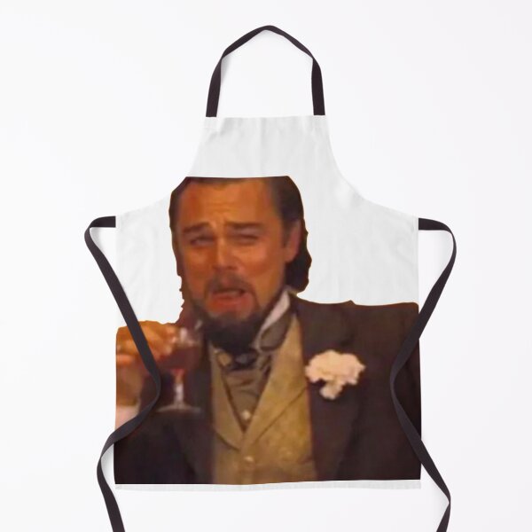 Item preview, Leonardo DiCaprio Laughing Meme Django designed and sold by TeeFuns.