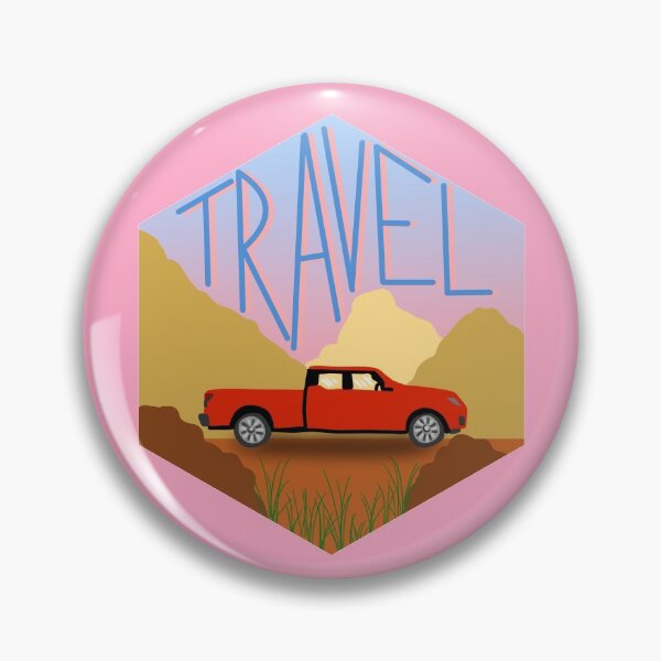 Item preview, travel pick up - pastel pink designed and sold by riley-blue.