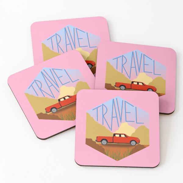 Item preview, travel pick up - pastel pink designed and sold by riley-blue.
