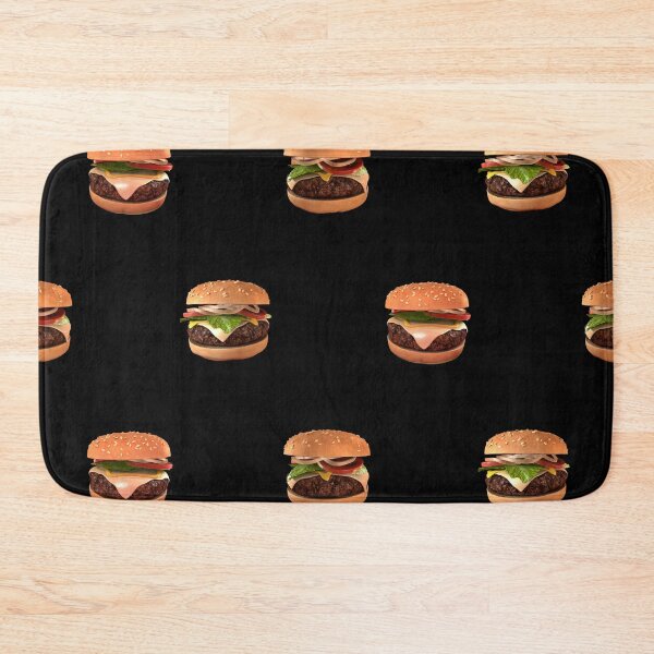 Item preview, Hamburger Cheeseburger Fast Food Art designed and sold by johnta17.