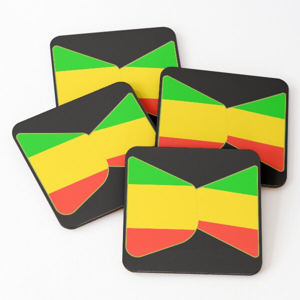 Aperçu de l'œuvre  NOEUD PAPILLON COOL AUX COULEURS DU DRAPEAU RASTA créée et vendue par Ralek.