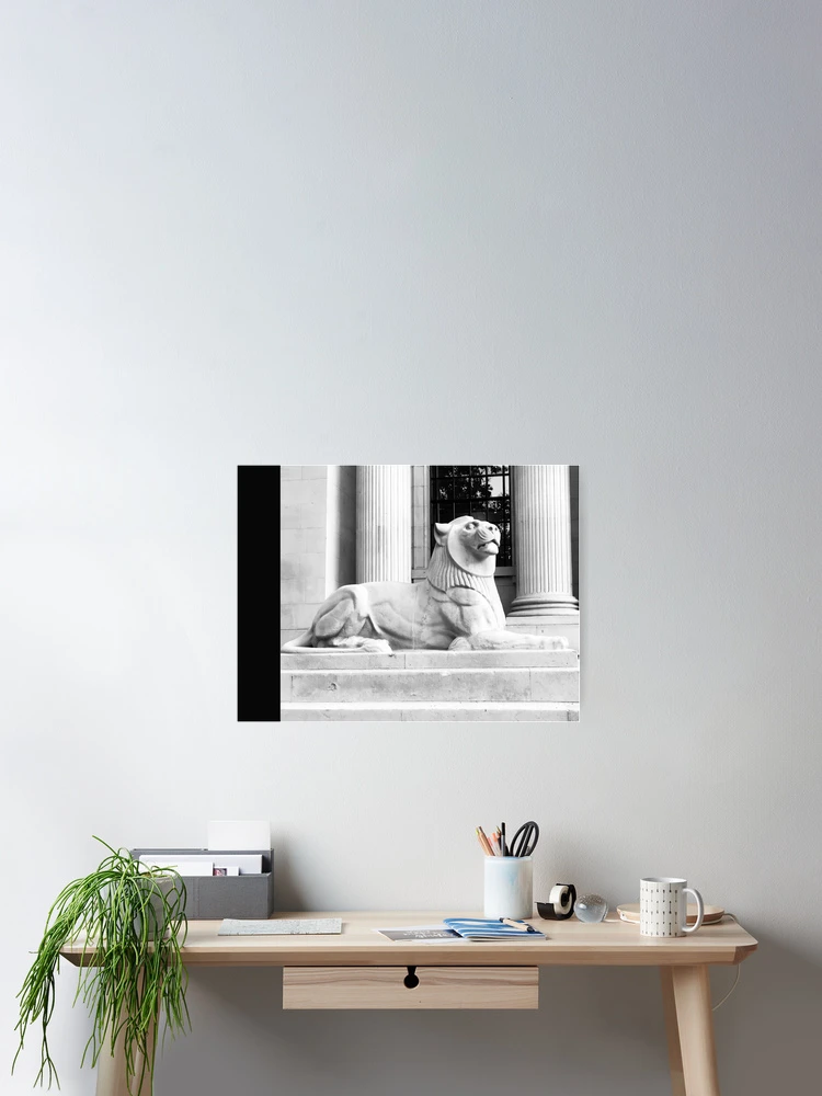 Thumbnail 2 of 3, Poster, London Lion designed and sold by DesignsofNote.