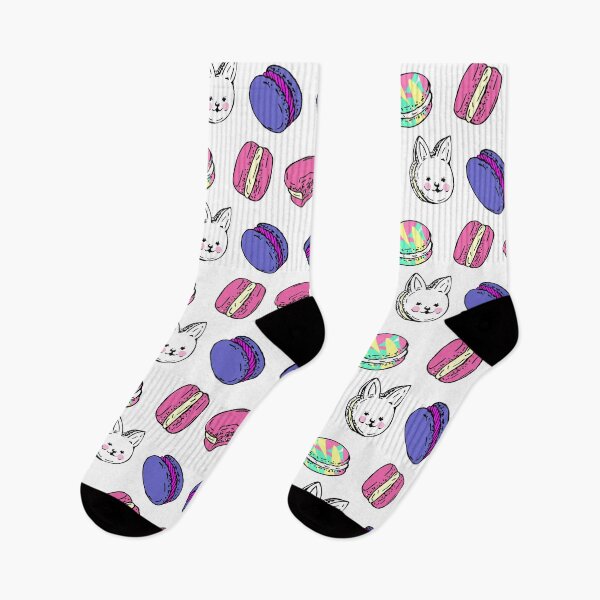 Item preview, Macaroons assorted with bunny and heart. designed and sold by Colibri77.