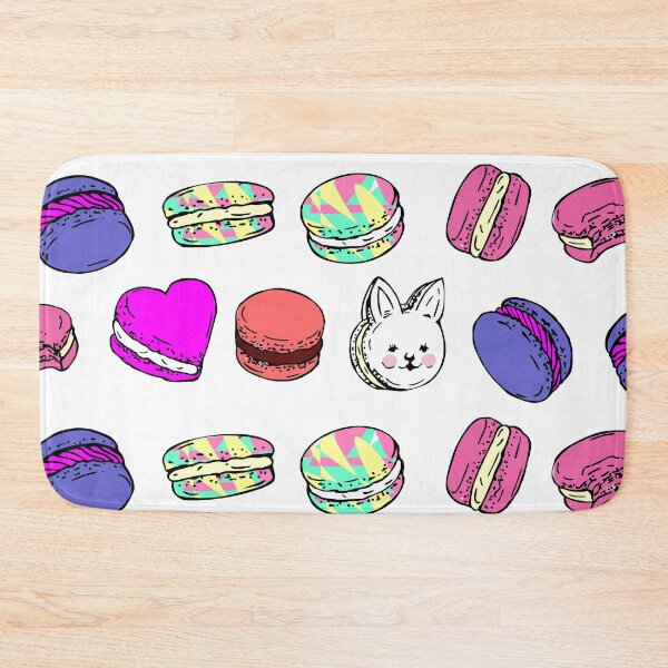 Item preview, Macaroons assorted with bunny and heart. designed and sold by Colibri77.