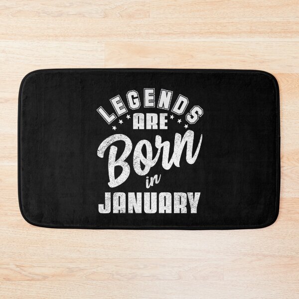 Item preview, Legends are born in January designed and sold by vibeno1.