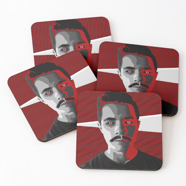 Item preview, Aesthetic Mustache Man designed and sold by SmoothArtNelly.
