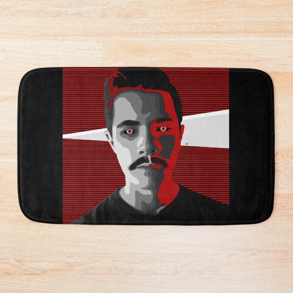 Item preview, Aesthetic Mustache Man designed and sold by SmoothArtNelly.