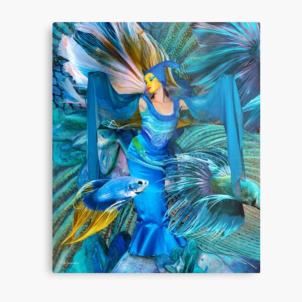 "The Joy of Water" Metal Print