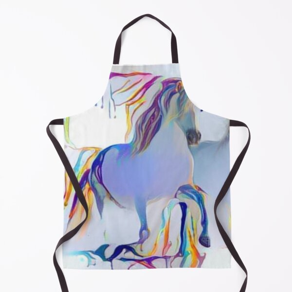 Item preview, Color Drip White Horses designed and sold by BhARTi Taylor.