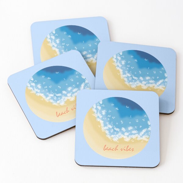Item preview, beach vibes - blue designed and sold by riley-blue.